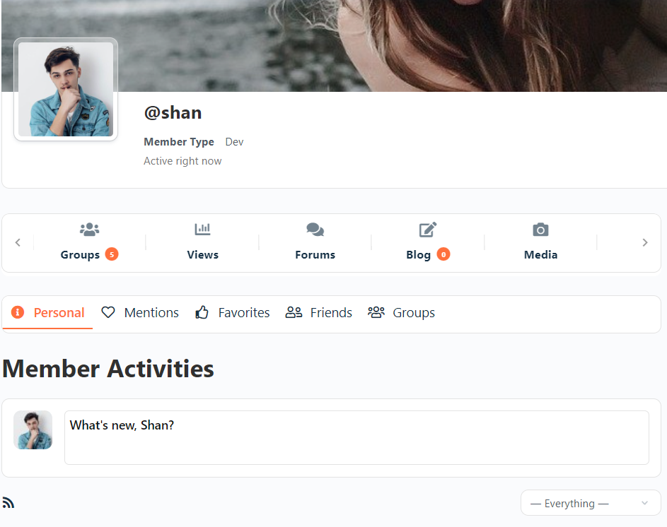 Member blog featuers 