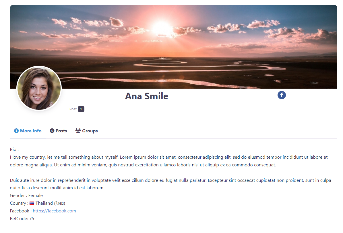 User Profile 