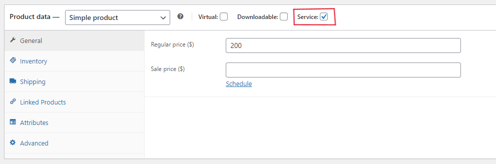 New Service in WooCommerce