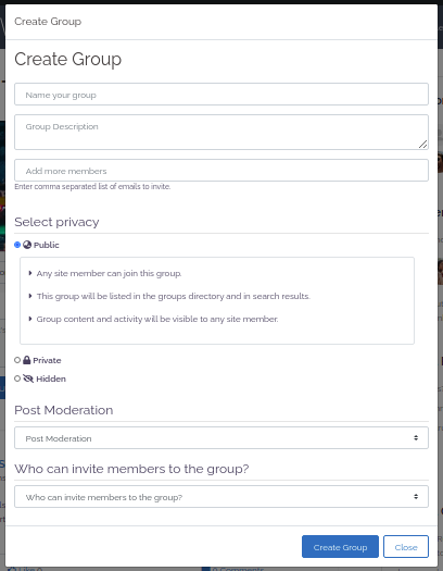 UserWP Groups Add-ons