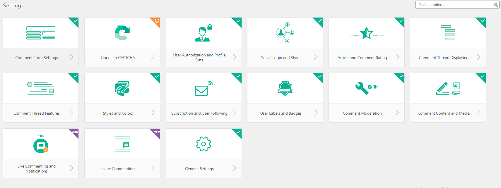 WPdiscuz Settings