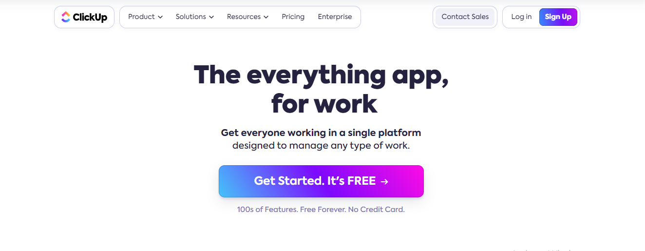 ClickUp- Task Management Software
