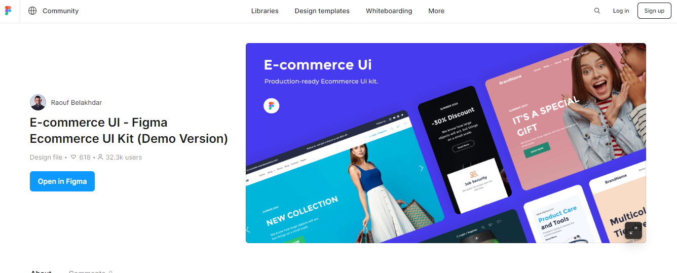 E-Commerce UI Kit