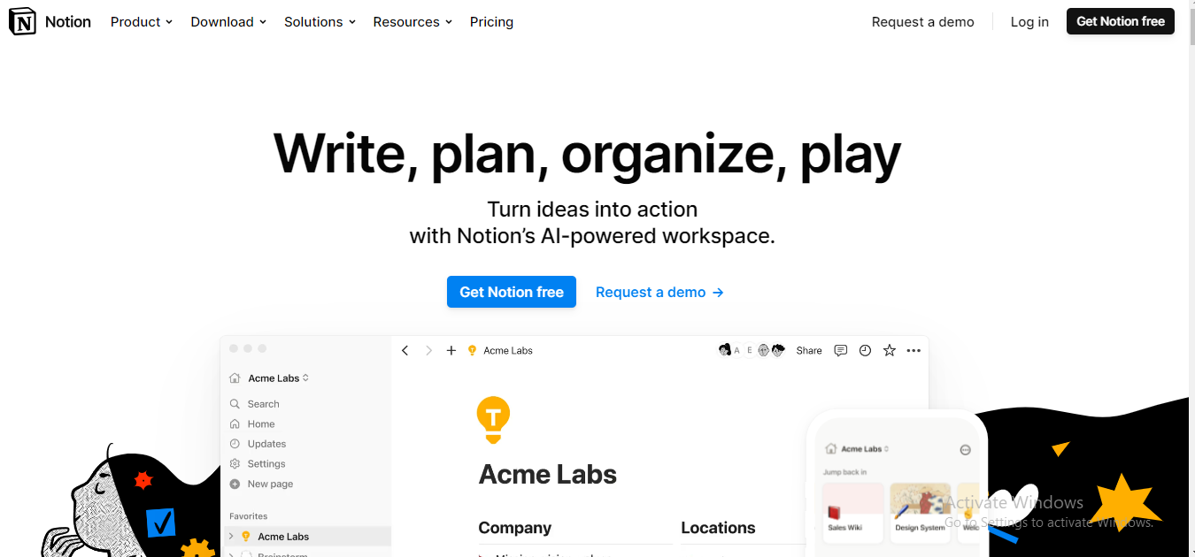 Notion- Task Management Software