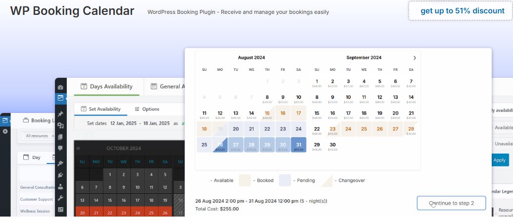 WordPress Booking Plugin