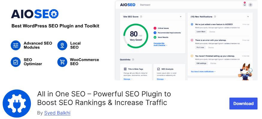 SEO Plugins for WordPress