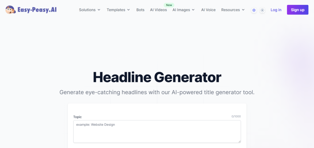 Free AI Title Generator Tools