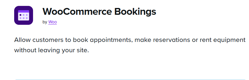 woocommerce booking