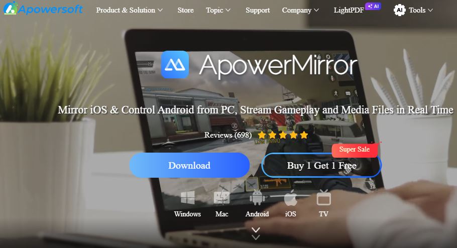 Software for Screen Mirroring