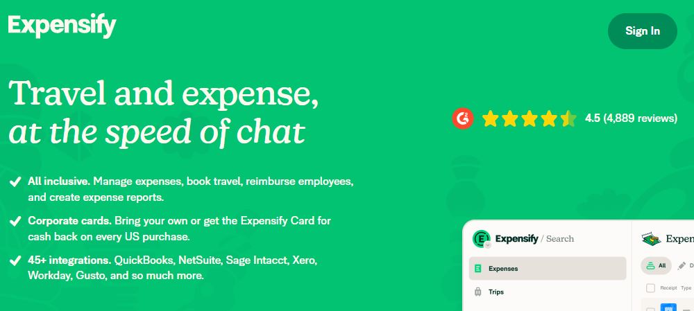 Software for Expense Management