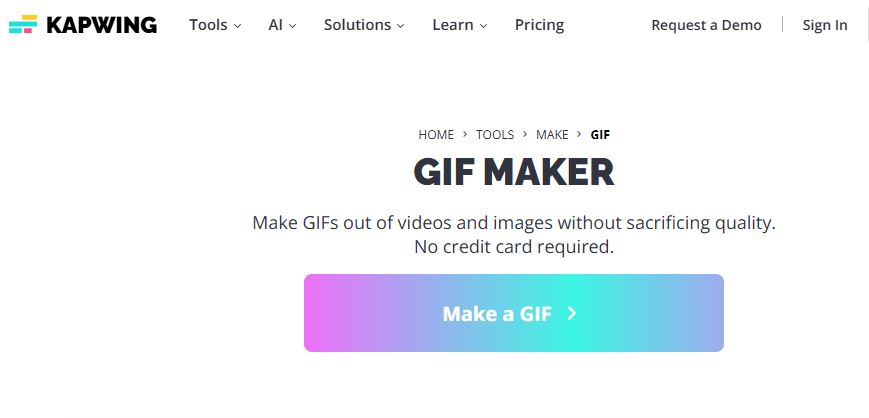 Software for GIF Creation