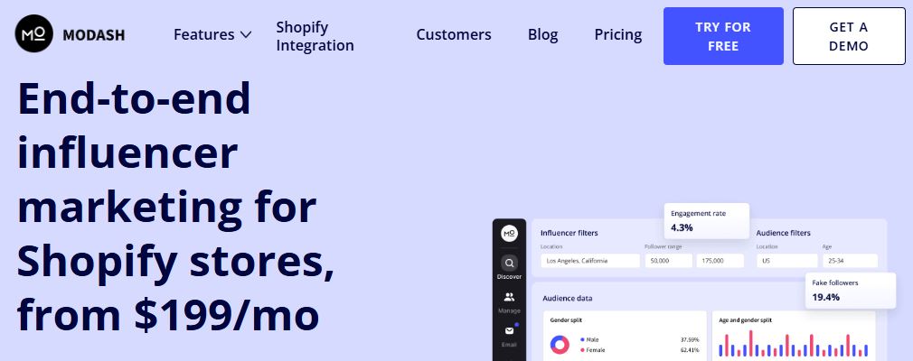 Software for Influencer Marketing