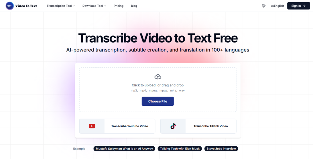 Video to Text