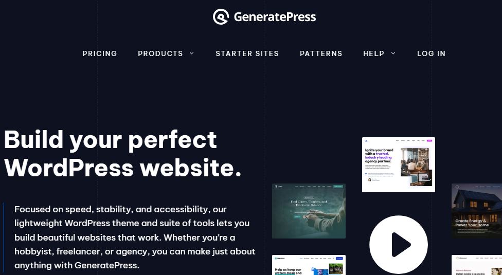 WordPress Theme for Bloggers