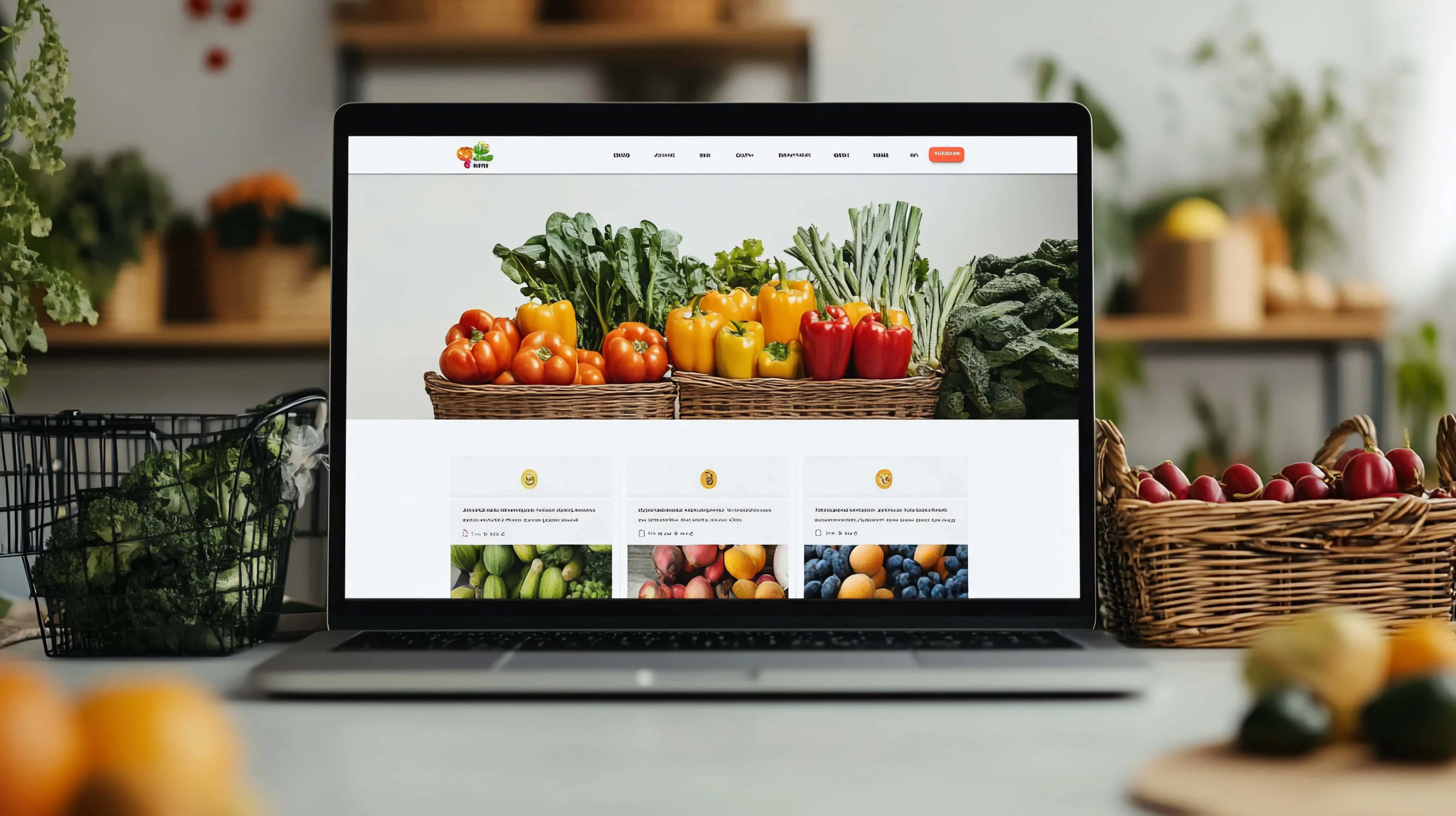 WordPress Theme for Grocery Stores