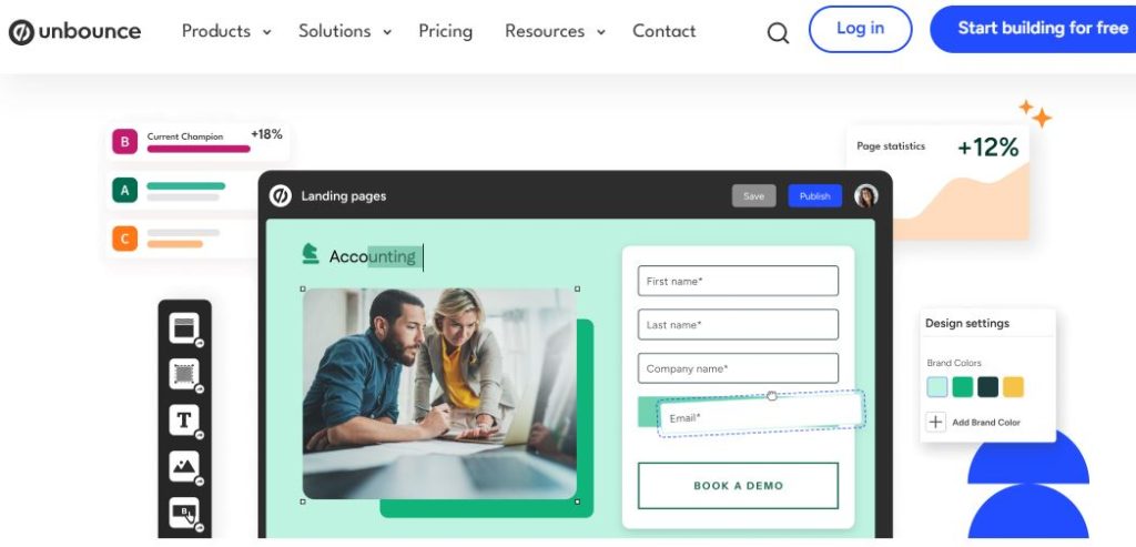 AI Landing Page Builders
