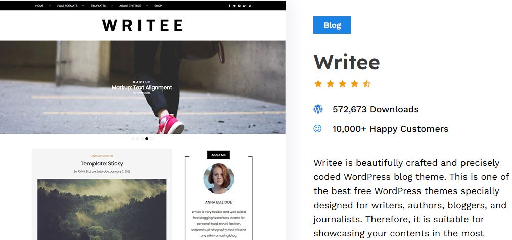 WordPress Theme for Illustrators
