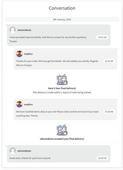 EDD Sell Services - conversation